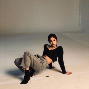Alexander Wang Angora Off The Shoulder Crop Top